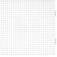 Los mejores  - Hama 324 - Tablero Cuadrado Midi conectable- 15x15 cm- Color Blanco
